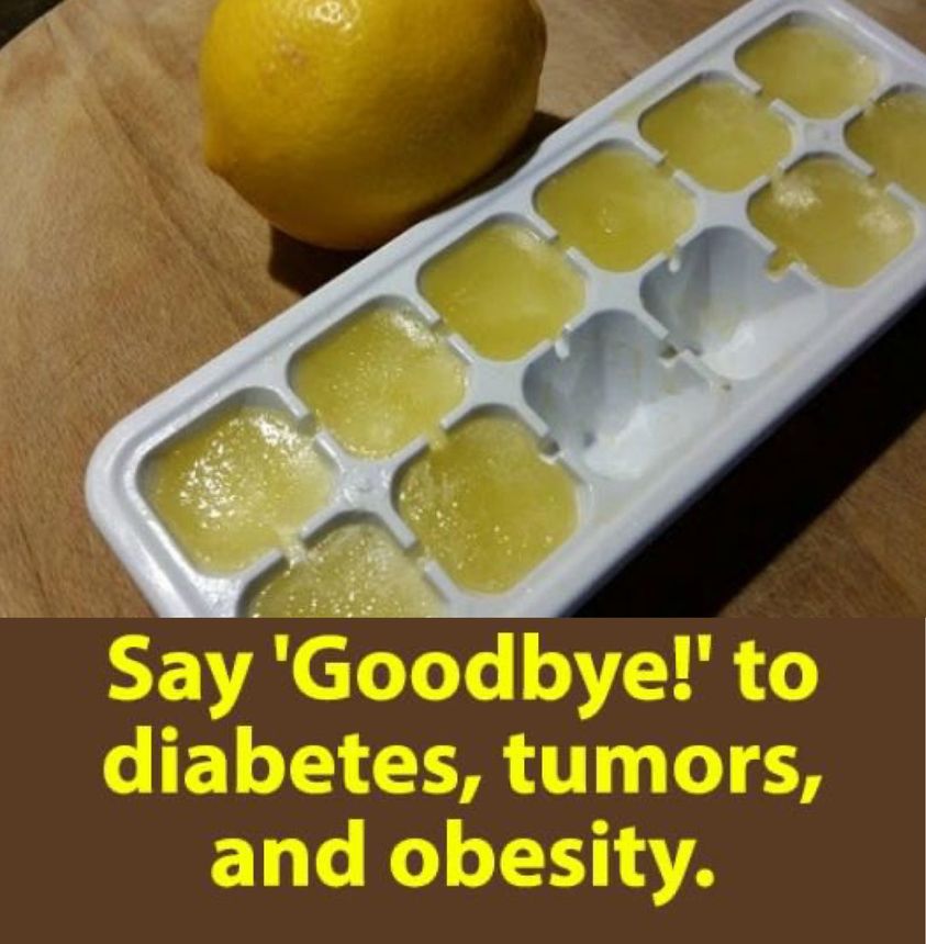 Just by adding frozen lemons to your regular routine, you may say goodbye to diabetes, cancer, and obesity!