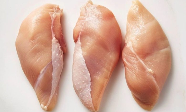 Stop eating chicken breasts with ‘white striping.’ Here’s why