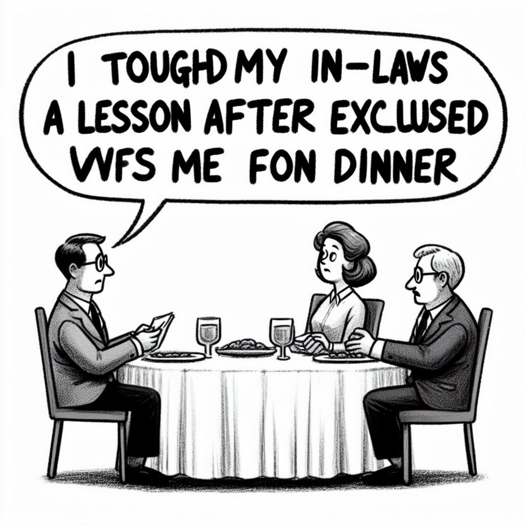 “I Taught My In-Laws a Lesson After They Excluded Me From Dinner”